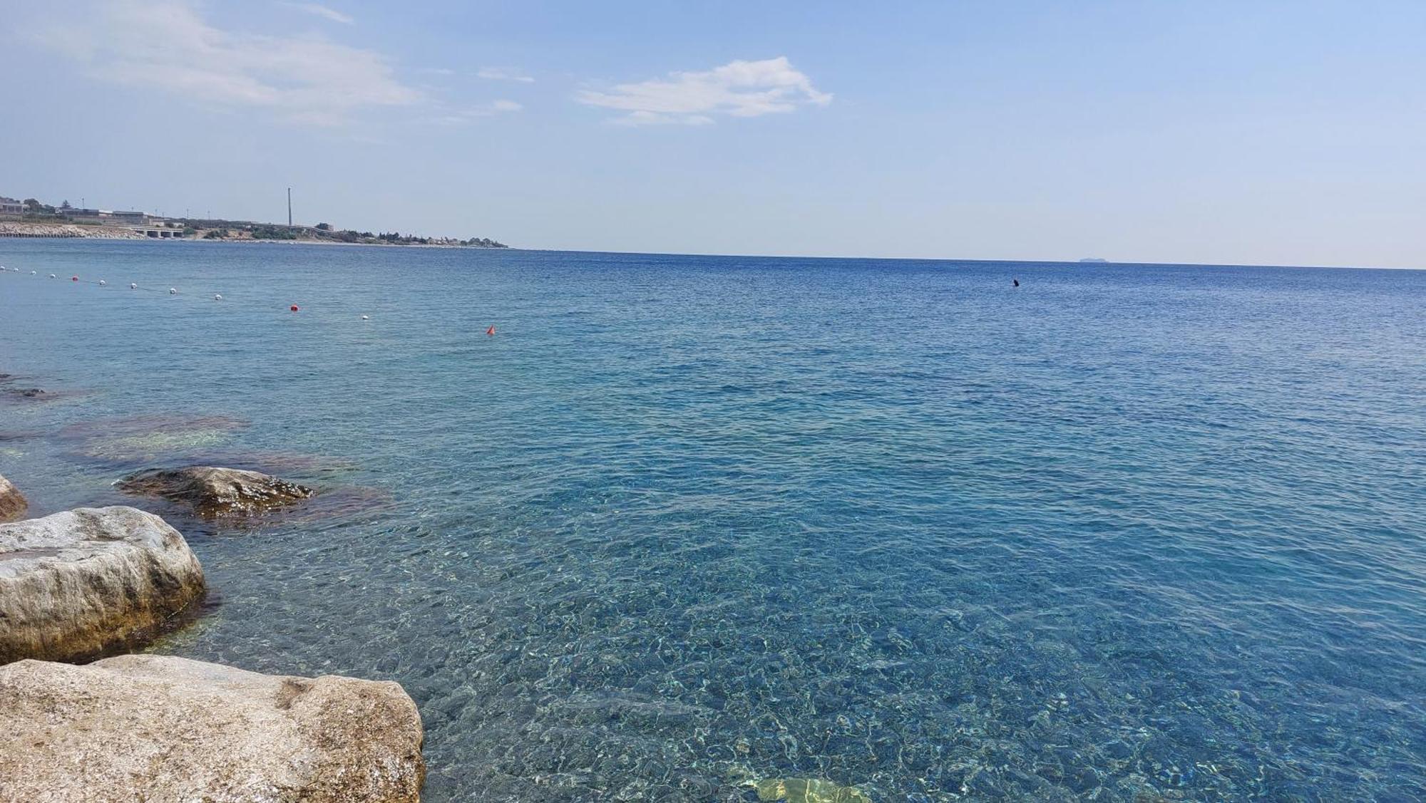 Corallo Blu Appartamento Sul Mare Riaci Capo Exterior photo